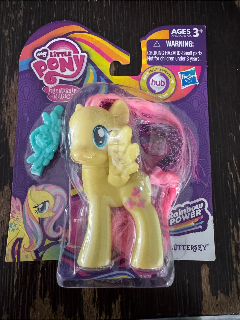 NIB My Little Pony Rainbow Power Fluttershy Figure 2013 Hasbro G4 New Sealed